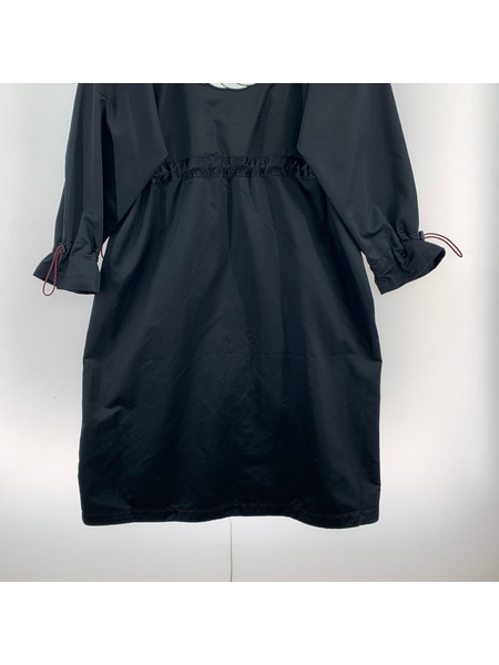 NIKE ソノ他 ロングコート スウォッシュ ワッペン ブラック M