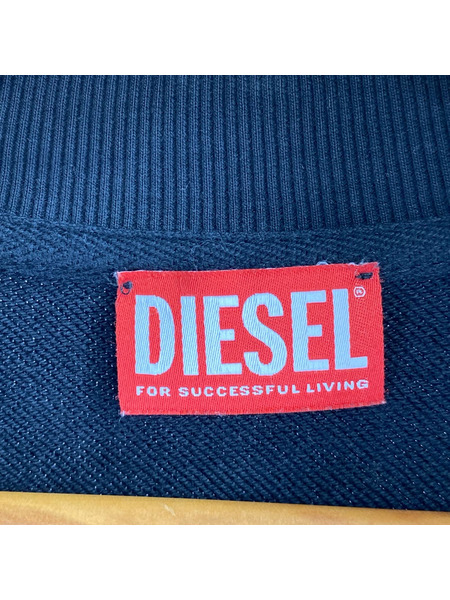 DIESEL パーカー（ジップアップ） DIESEL S-GINNI-ZIP-OD 黒 (S)