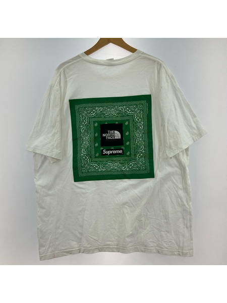 Supreme ×THE NORTH FACE 22SS Bandana S/S Tee XXL