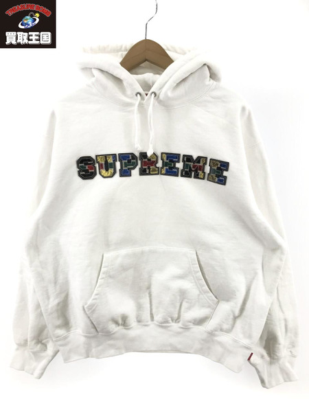 Supreme 23AW Collegiate Patchwork Hooded未使用品です
