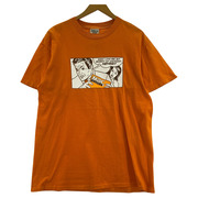 90s ONEITA american comic tee オレンジ M
