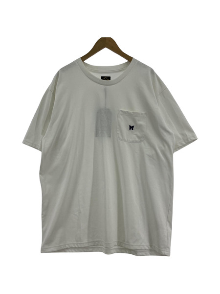 Needles S/S Crew Neck Tee L ホワイト MR318