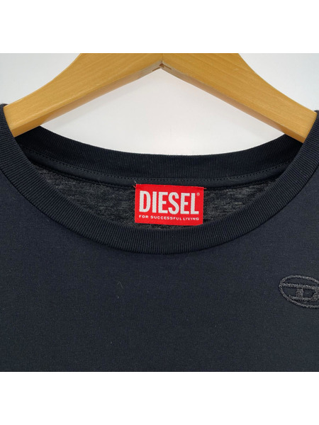 DIESEL 長袖Tシャツ・カットソー 黒