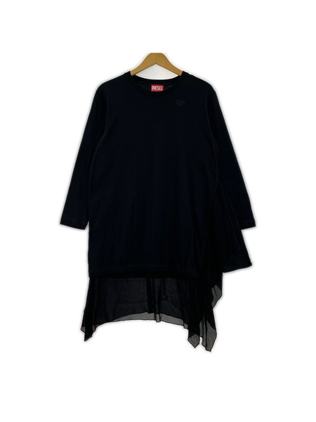 DIESEL 長袖Tシャツ・カットソー 黒