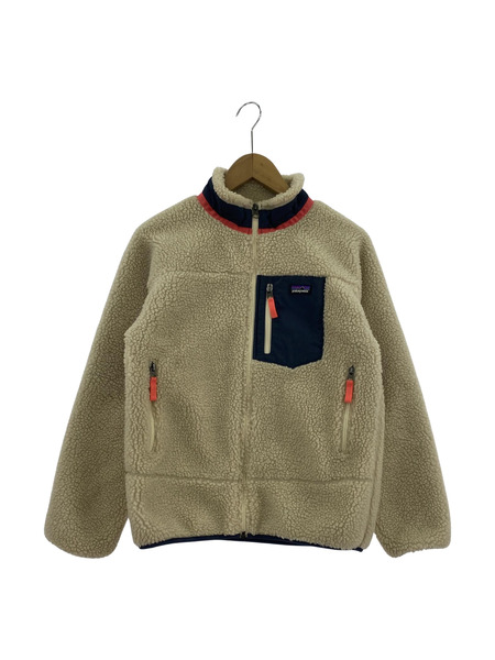 patagonia レトロX フリースジャケット キッズサイズXL ベージュ