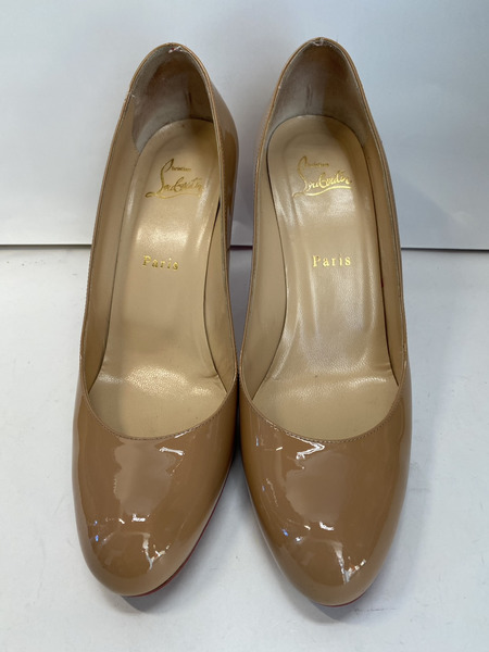 クリスチャンルブタン SIMPLEPUMP 85 PATENT CALF パンプス 39