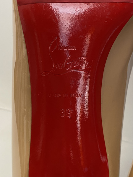 クリスチャンルブタン SIMPLEPUMP 85 PATENT CALF パンプス 39
