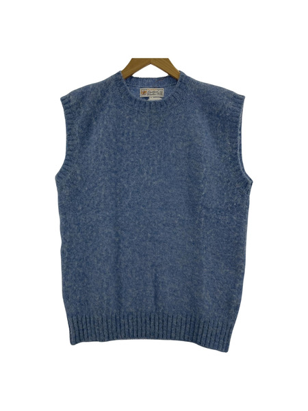 SHETLAND WOOLLEN CO/ニット/BLU/M