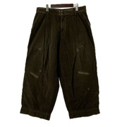 kolor パンツ DAMAGED C/P CORDUROY WIDE PANT