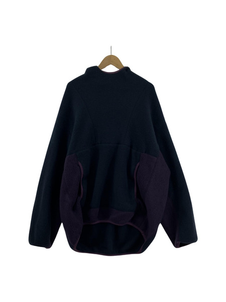 graphpaper 23AW GU233-70164 Wool Fleece Hoodie 紺