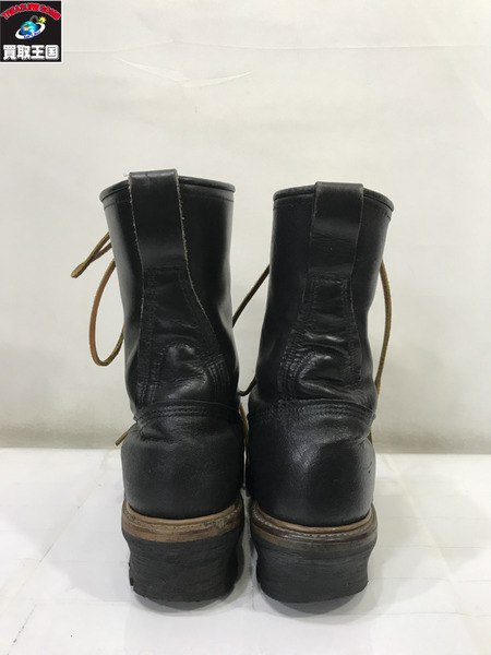 RED WING ブーツ ロガーブーツ/25.5cm/黒