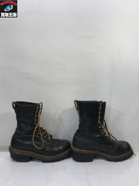 RED WING ブーツ ロガーブーツ/25.5cm/黒