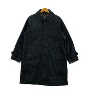 EVISU ジャケット デニム ステンカラーコート 青