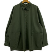 DIGAWEL ポリウールシャツ グレー (1)