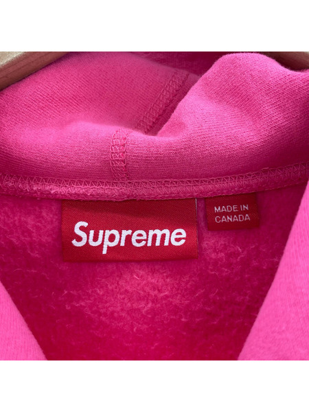Supreme パーカー BOX LOGO HOODED SWEATSHIRT MAGENTA (M)