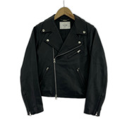レザージャケット SLOBE IENA ダブルライダースジャケット (36) 黒