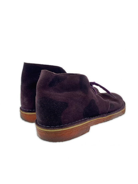 Clarks Originals シューズ デザートブーツ 迷彩 パープル