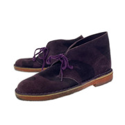 Clarks Originals シューズ デザートブーツ 迷彩 パープル