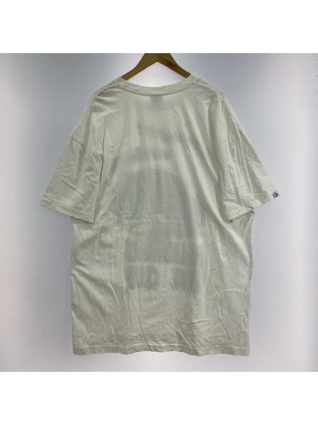 BILLIONAIRE BOYS CLUB S/Sプリントカットソー 白