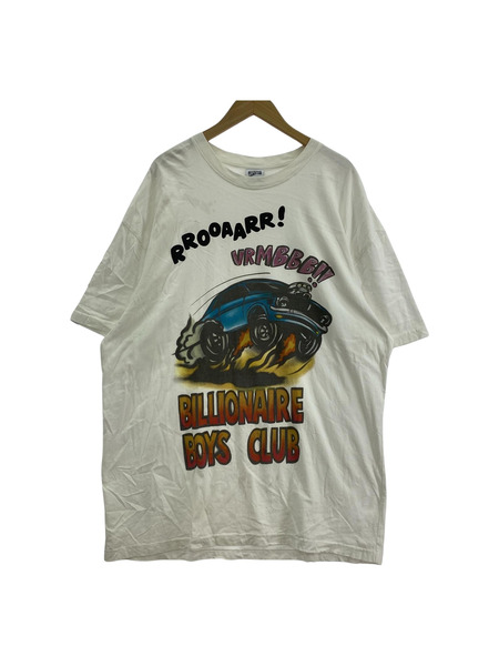 BILLIONAIRE BOYS CLUB S/Sプリントカットソー 白