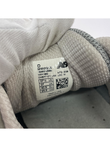 NEW BALANCE シューズ USA製 990V5