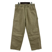 MAATEE&SONS PAINTER PANTS 強燃リネンペインターパンツ 1 ベージュ