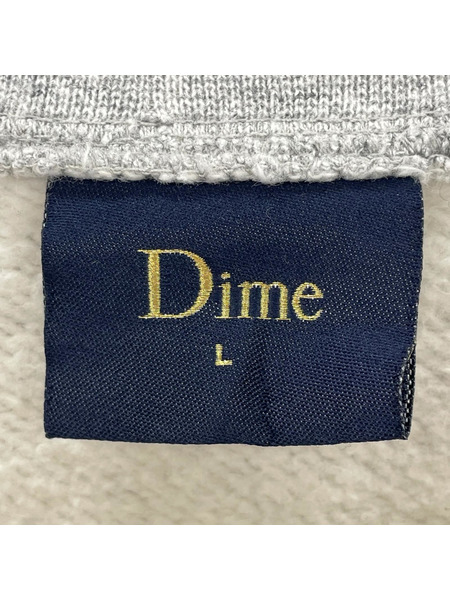 スウェット・トレーナー Dime スウェット SizeL GRY