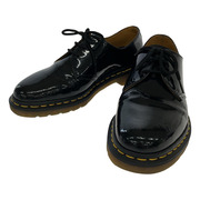 Dr.Martens ブーツ エナメルレザー 3ホールブーツ (27.5cm)BLK