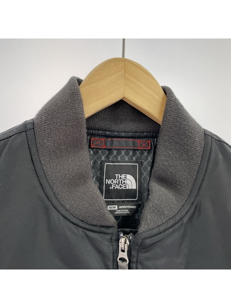 THE NORTH FACE ダウンジャケット MA-1  flight jacket BLK M
