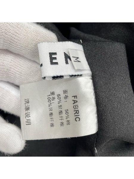 Ray BEAMS ノースリーブワンピース ANLEM N/S ティアードチェックワンピース カーキ M