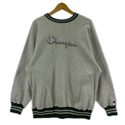 Champion スウェット・トレーナー 90s 刺?タグ USA製 リブラインスウェット XL