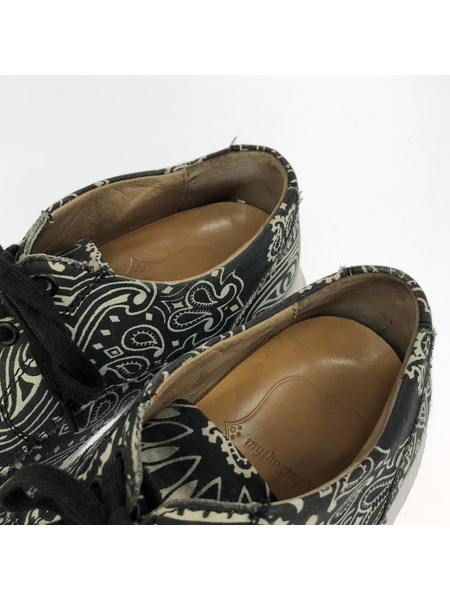 mythography ローカットスニーカー/BLK/バンダナ