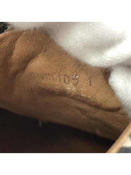 mythography ローカットスニーカー/BLK/バンダナ