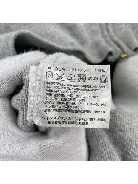 Champion パーカー(ジップアップ) REVERSE WEAVE/単色赤タグ/ジップパーカー/M