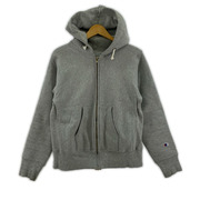 Champion パーカー(ジップアップ) REVERSE WEAVE/単色赤タグ/ジップパーカー/M