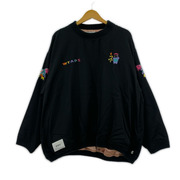 WTAPS スウェット・トレーナー 18AW CRIBS 02 JACKET RACO SATIN (X03) 黒