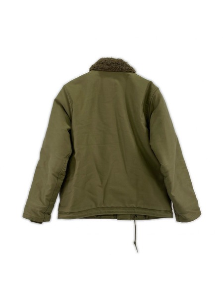 HOUSTON N-1 デッキジャケット 40 オリーブ 5N-1X