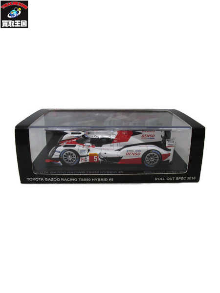 スパーク 1/43 TOYOTA GAZOO RACING TS050 HYBRID 2016 #5[値下]