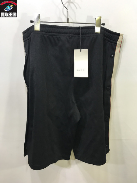 GUCCI technical jersey shorts/BLK/黒/M/グッチ/パンツ/ショーツ