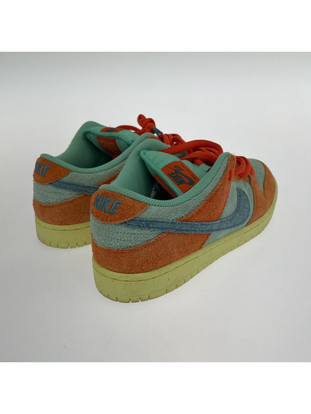 NIKE SB Dunk Low Pro PRM Orange and Emerald Rise 26.5cm