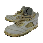 NIKE/Air Jordan 5 Retro/28.5cm/Metallic White/136027-130