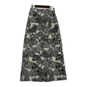 AMERI ロングスカート UND BOTANICAL JACQUARD SKIRT(M)