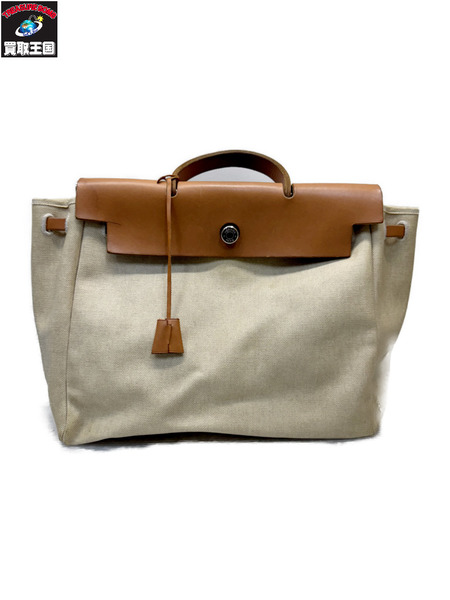 HERMES SAC HERBAG MM TOILE H VIKING エールバッグ
