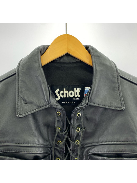 schott レザージャケット 663 プルオーバーレザージャケット