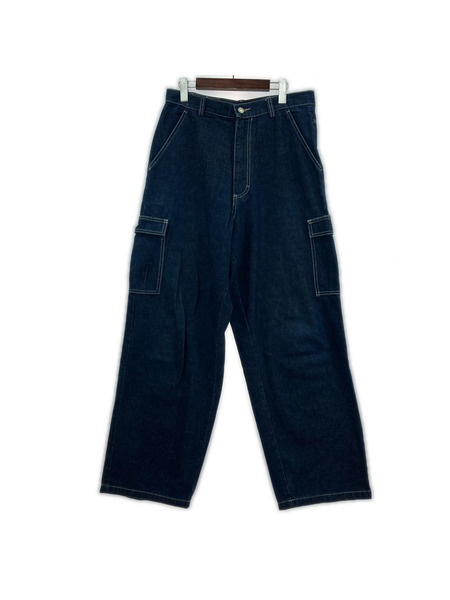 STUSSY デニム・ジーンズ 90s USA製 デニムカーゴパンツ W34