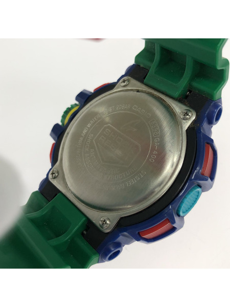 G-SHOCK GA-400-2ADR ハイパーカラーデジアナQZ腕時計