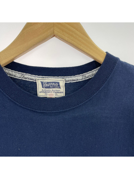 Pherrow's プリントTee XL ネイビー