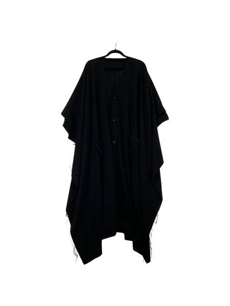 Ground Y CREPE de CHINE KIMONO-STYLE CARDIGAN 1 ブラック