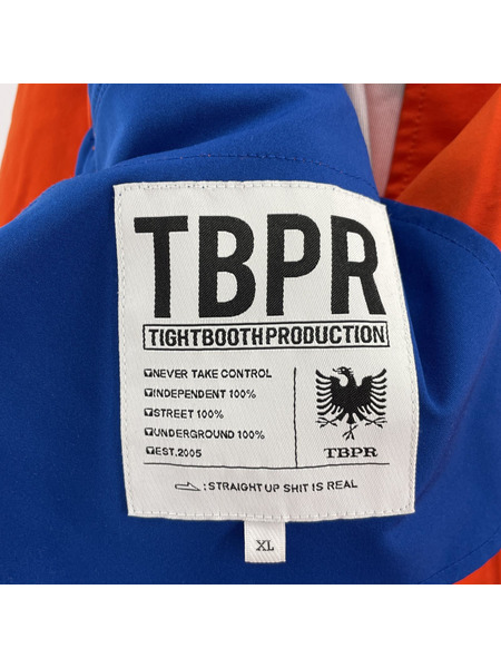 TIGHTBOOTH ジャケット ×F/CE 22aw レインコート オレンジ XL