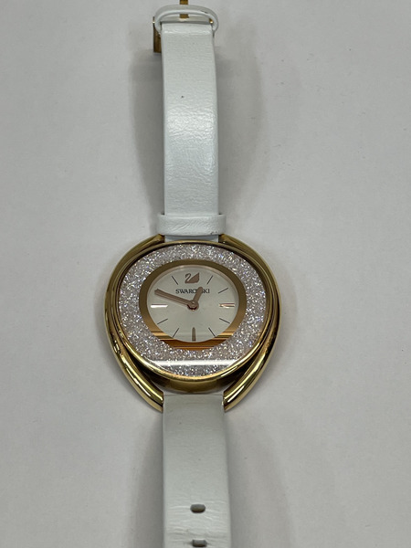 SWAROVSKI Crystalline Oval White Tone クォーツ